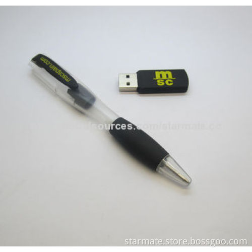 Pen-shaped USB Flash Drive, High-speed 2.0 Interface